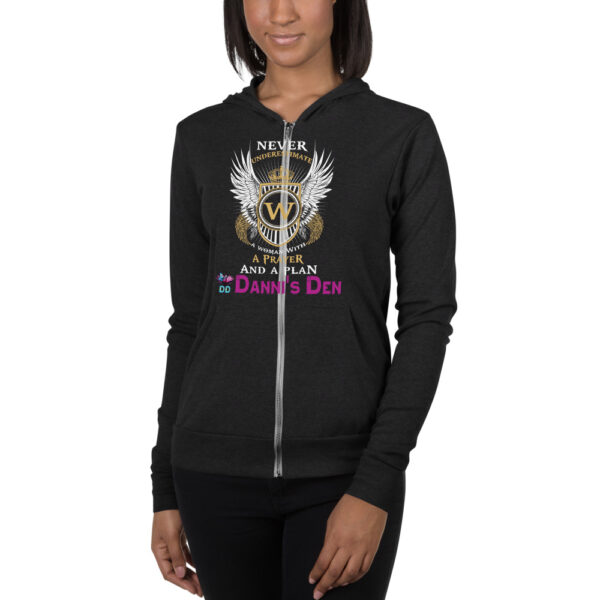 Unisex zip hoodie - Image 2