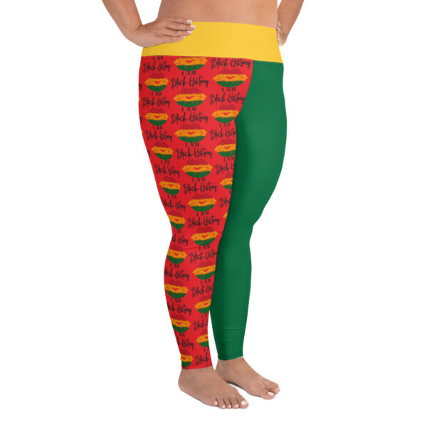 I AM (LIPS) Plus Size Leggings