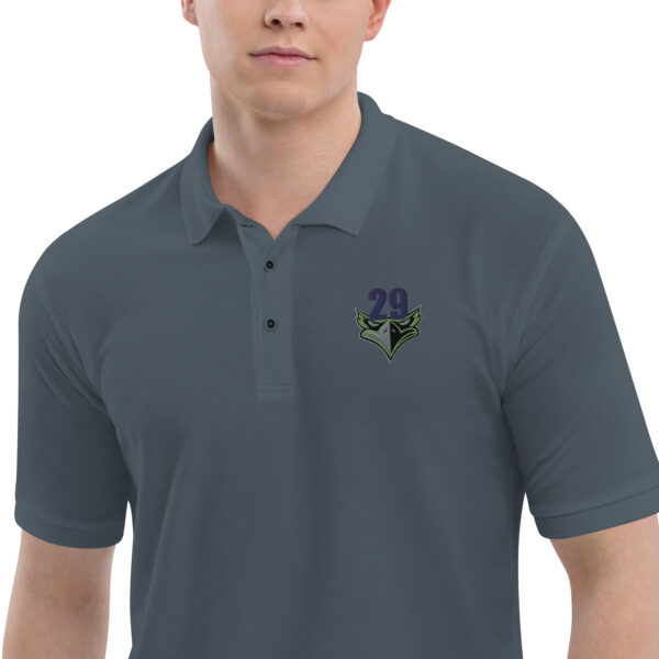 Warhawks 29 (Men's Premium Polo) - Image 3